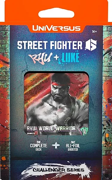 UNIVERSUS CCG: STREET FIGHTER 6 CHALLENGER SERIES RYU AND LUKE DECK - EN